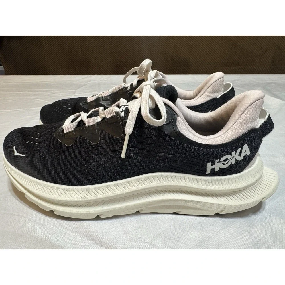 Womens Size 9 Hoka Kawana Black Sail Walking Tennis Shoes
